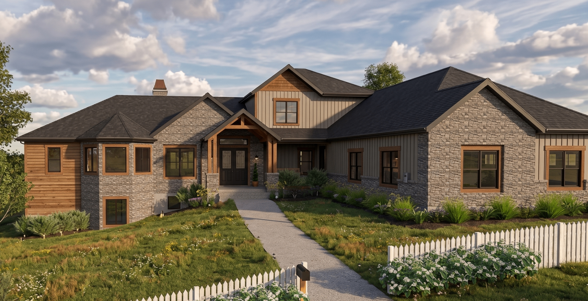 The Fern — front exterior rendering