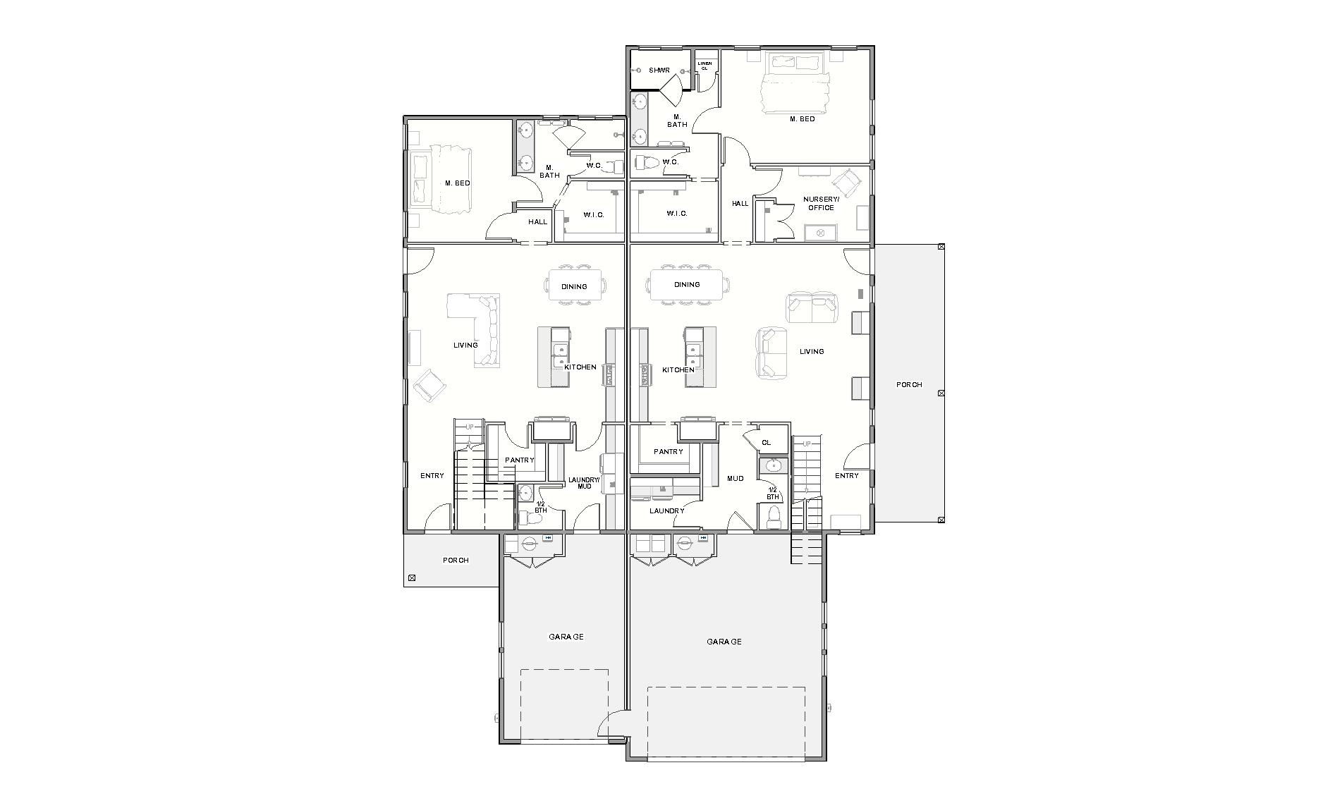 The Carter — floor plan thumbnail